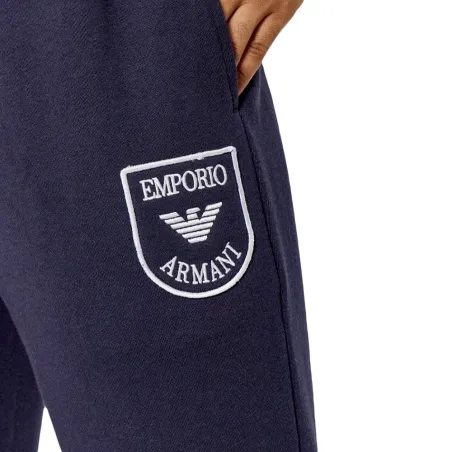 Pantalon jogging homme Emporio Armani Bleu Vintage Eagle