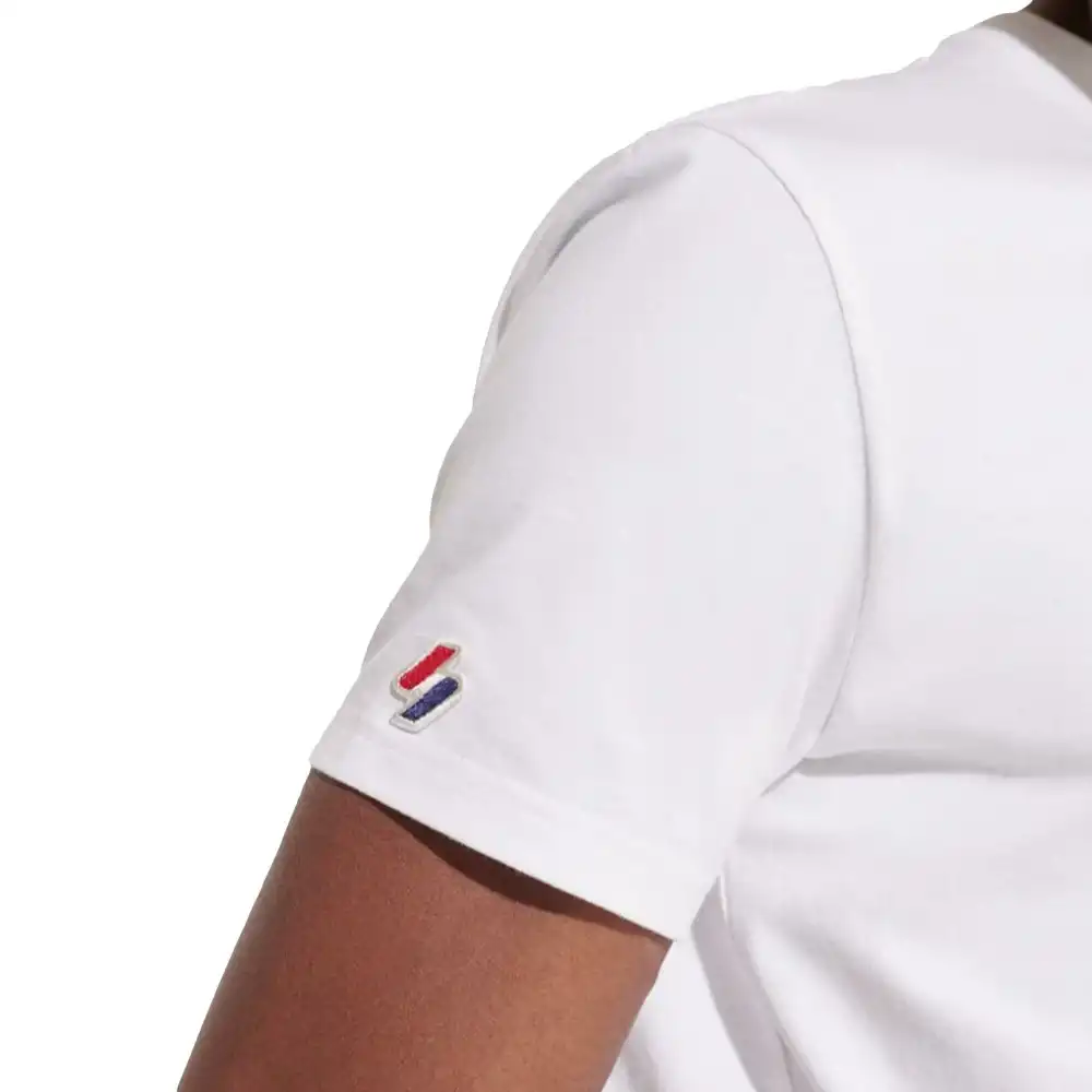 T shirt manche courte homme Superdry Sporstyle Blanc - ZESHOES