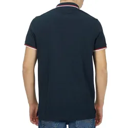 Polo manche courte Superdry Classic logo Noir - ZESHOES Polo manche courte Superdry Classic logo Noir - ZESHOES