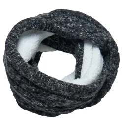 Snood En Maille Torsadée En Tweed Superdry - 1