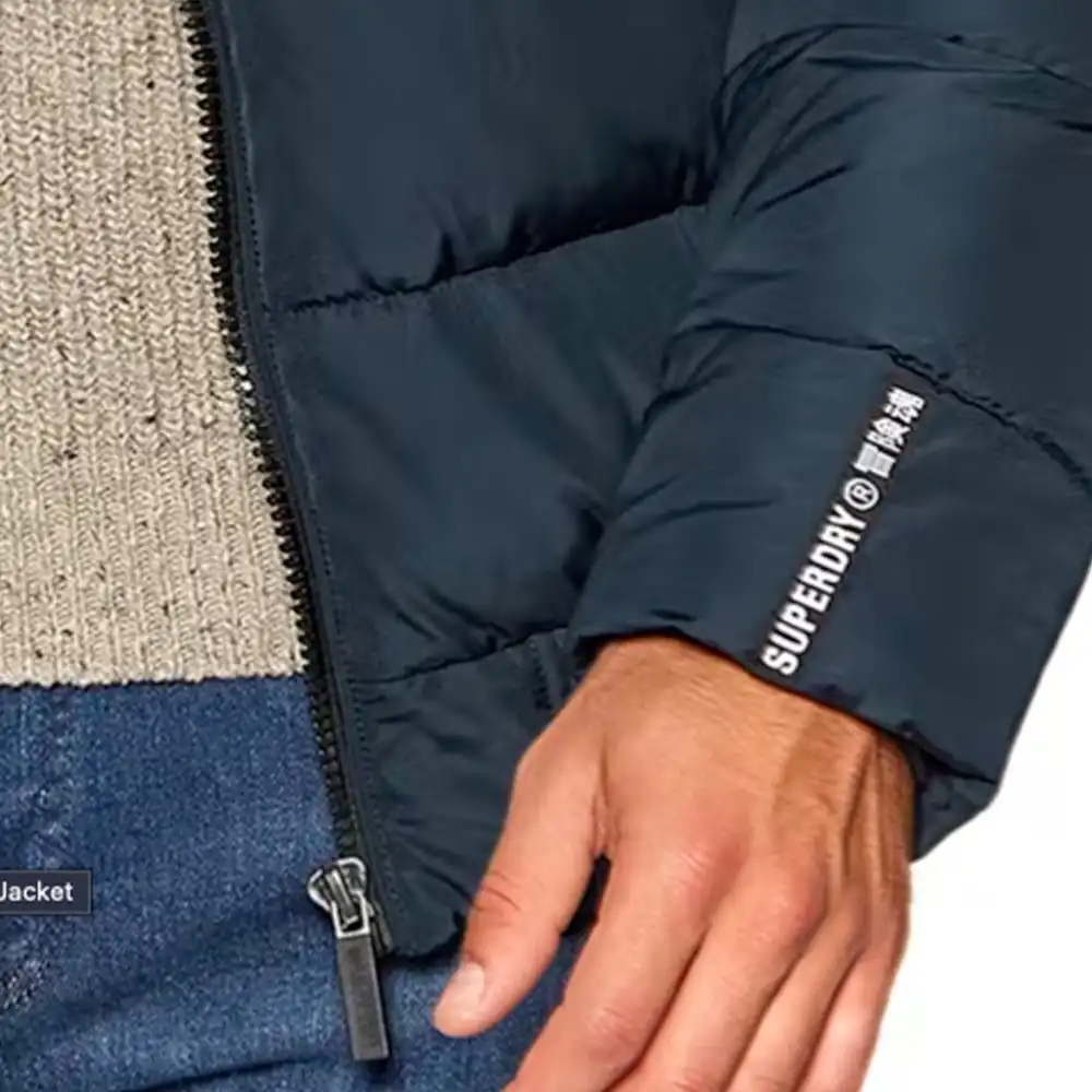 Doudoune homme Superdry Track sport Bleu - ZESHOES