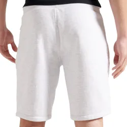 Short homme Superdry Jersey orange label Blanc - ZESHOES