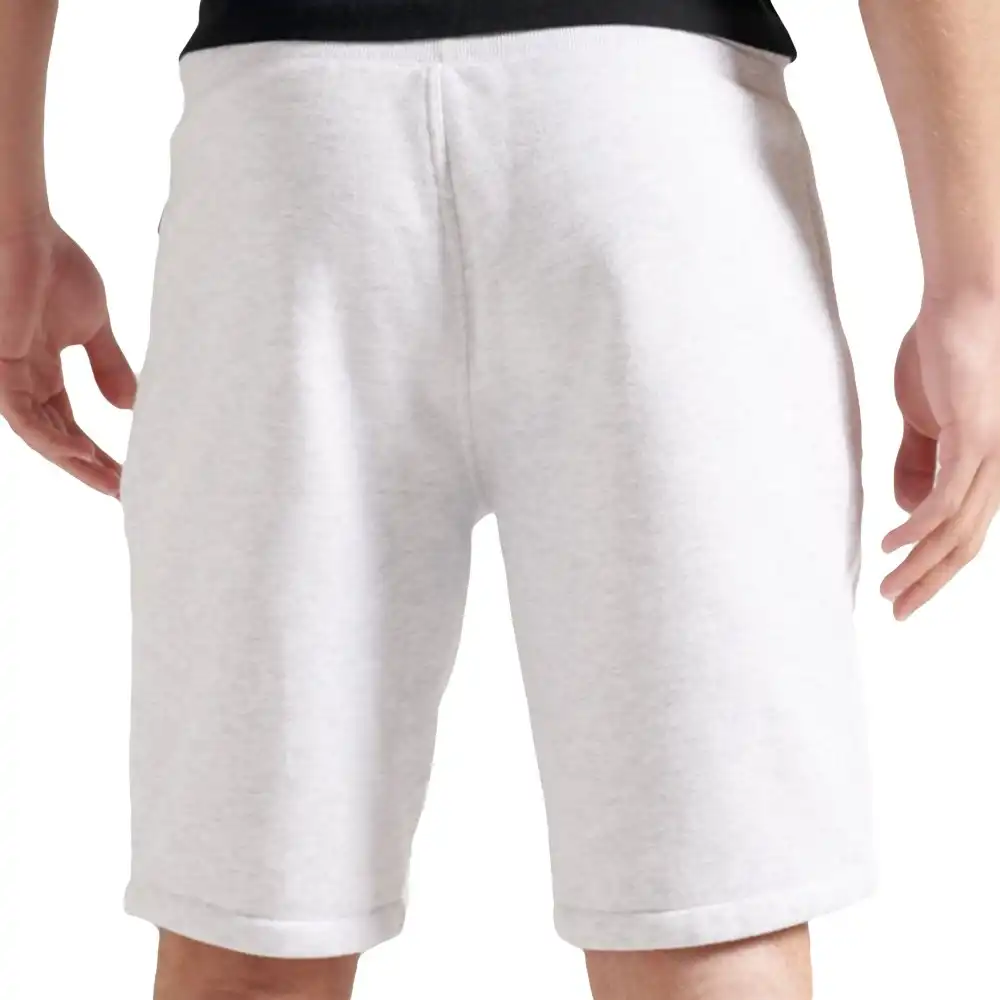 Short homme Superdry Jersey orange label Blanc - ZESHOES