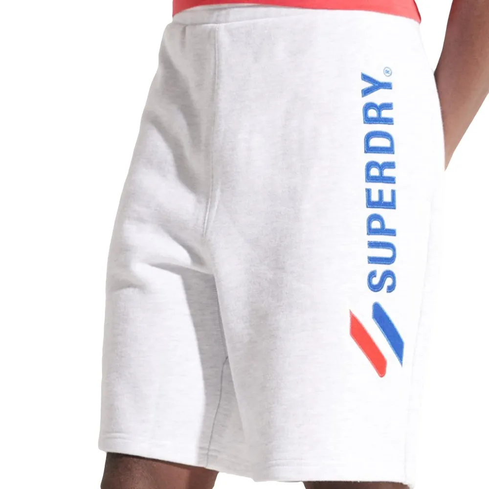 Superdry Short Sportstyle Homme Blanc