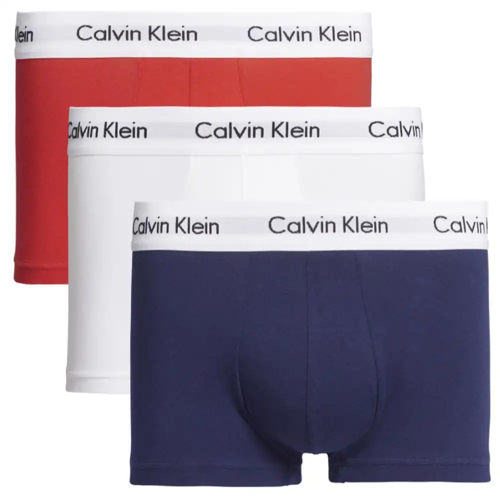 Boxer homme Calvin Klein Pack x3 unlimited logo Multicolor - ZESHOES