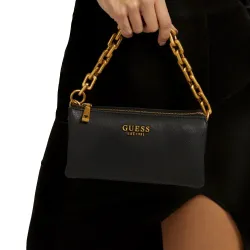 Pochette femme Guess Turin Noir - ZESHOES