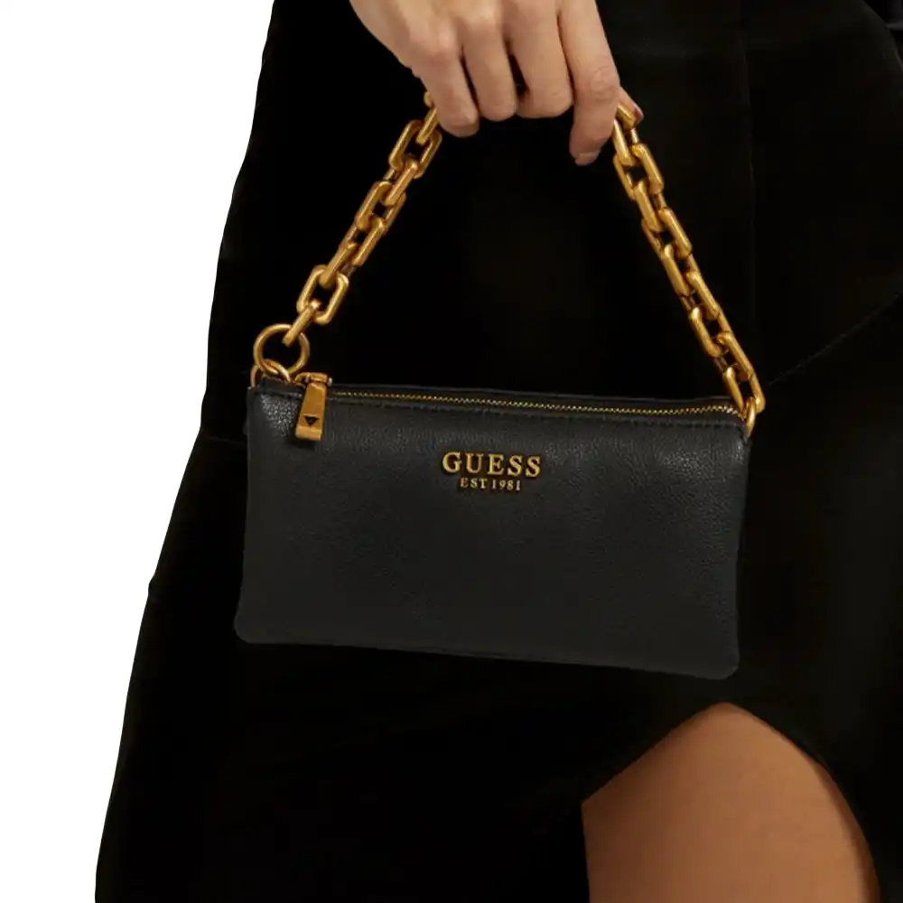 Pochette femme Guess Turin Noir - ZESHOES