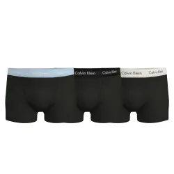 Boxer homme Calvin Klein Pack x3 unlimited logo Noir - ZESHOES