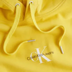 Sweat shirt homme Calvin Klein Monogram logo hoodie Jaune - ZESHOES Sweat shirt homme Calvin Klein Monogram logo hoodie Jaune - ZESHOES
