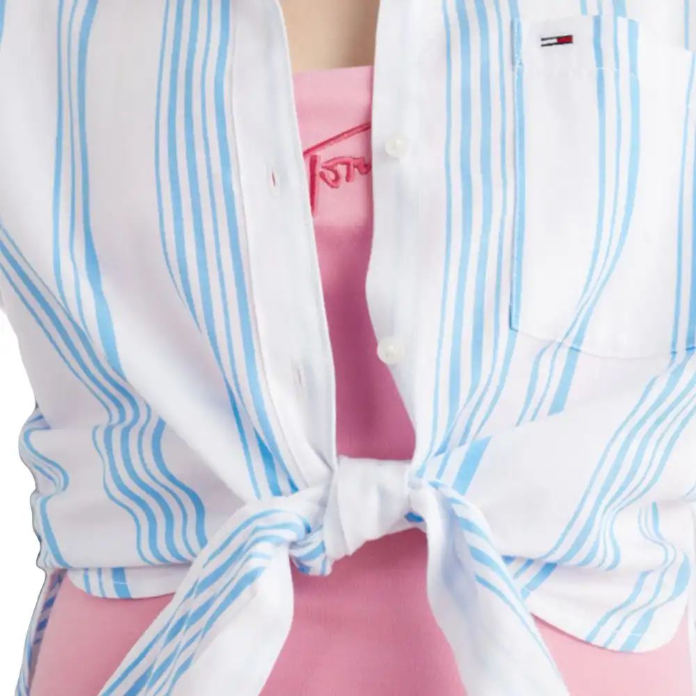 Front tie stripe shirt Tommy Jeans - 2 Front tie stripe shirt Tommy Jeans - 2