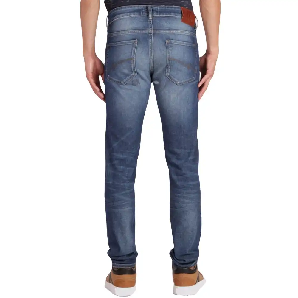 Jeans homme Kaporal darko repair Bleu - ZESHOES
