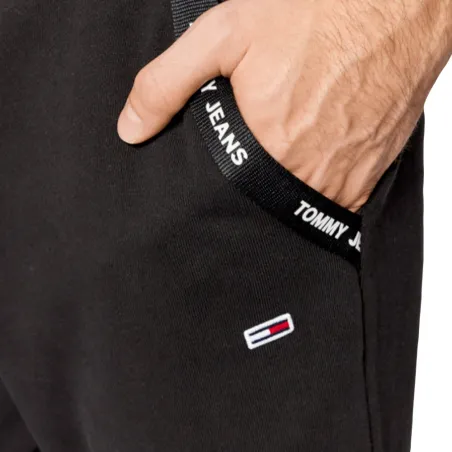 Pantalon jogging homme Tommy Jeans Noir Classic logo
