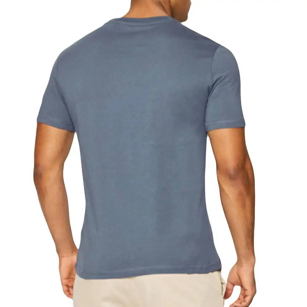 T shirt manche courte homme Guess Original logo Bleu - ZESHOES