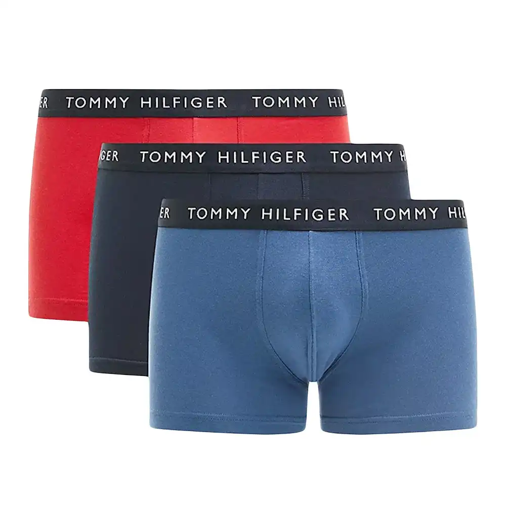 Boxer homme Tommy Jeans Pack x3 unlimited logo Multicolor - ZESHOES