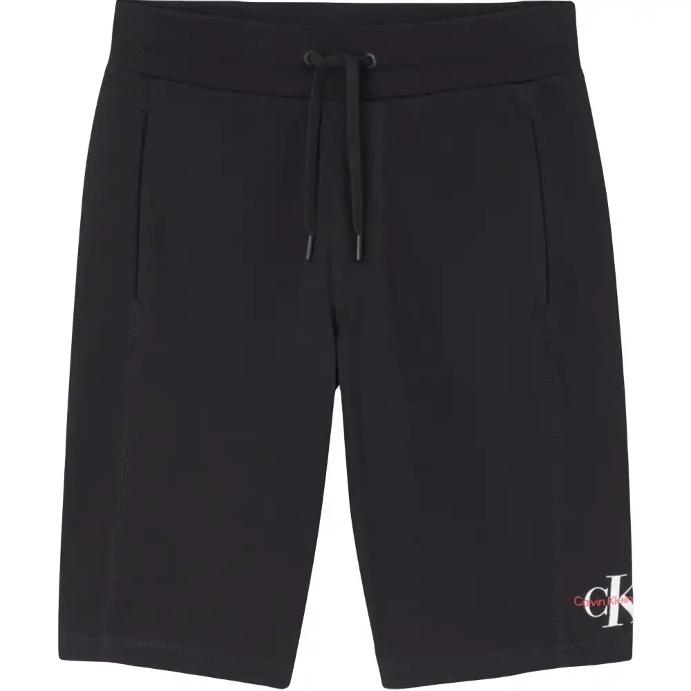 Short homme Calvin Klein Logo red classic Noir - ZESHOES