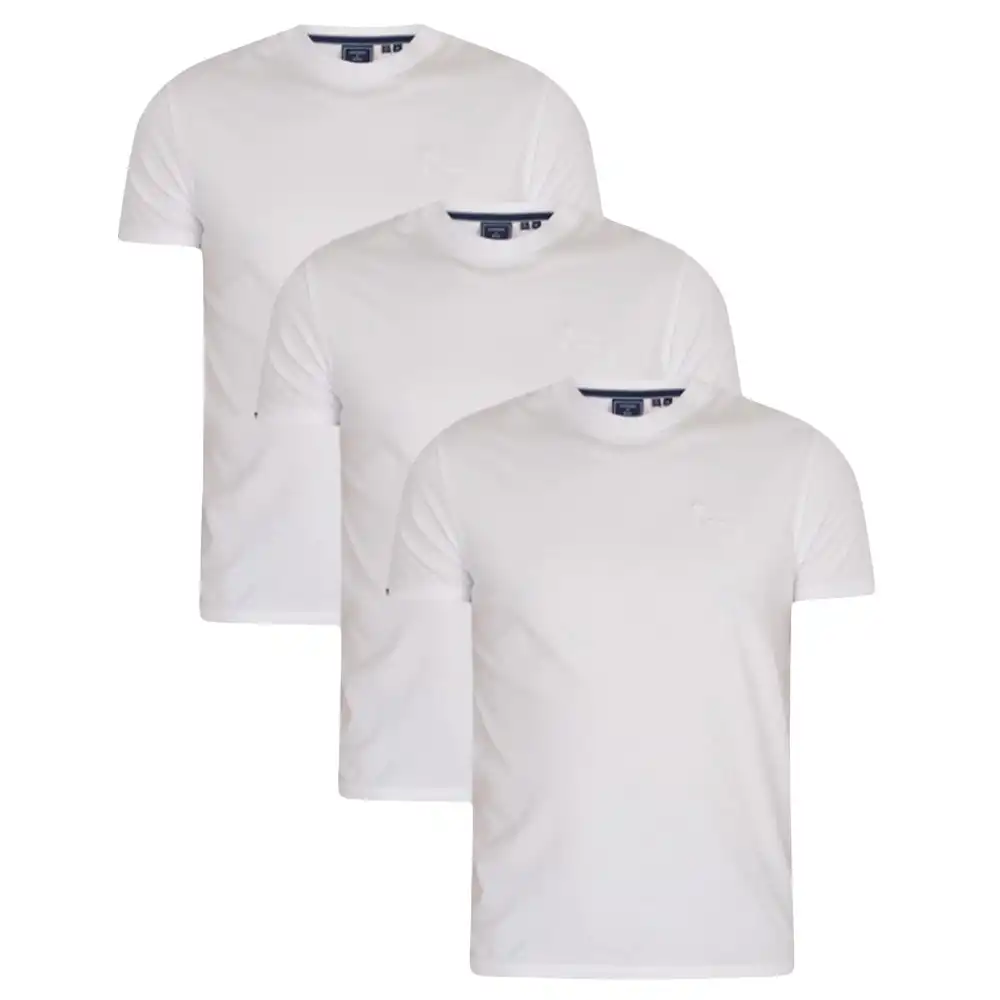 Pack x3 white color Superdry - 1