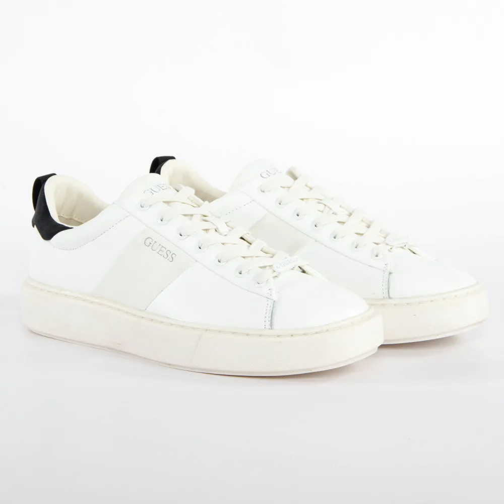 Guess Basket Vice lea Homme Blanc