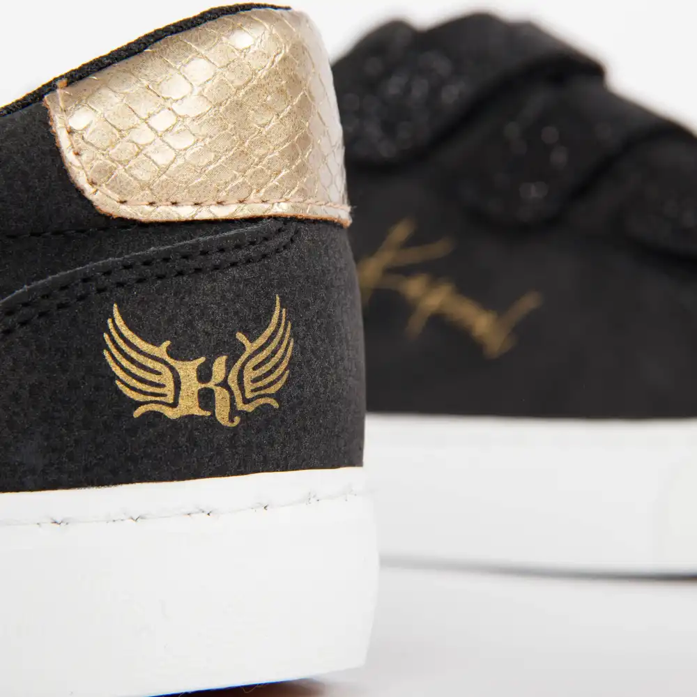 Basket basse femme Kaporal Tippy black Noir - ZESHOES Basket basse femme Kaporal Tippy black Noir - ZESHOES