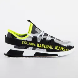 Basket basse homme Kaporal Dofino Blanc - ZESHOES Basket basse homme Kaporal Dofino Blanc - ZESHOES