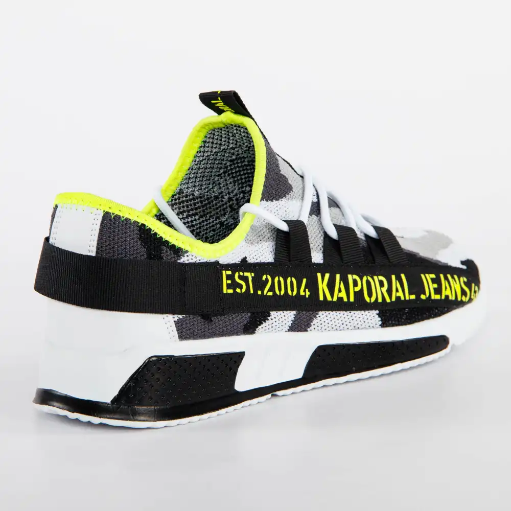 Basket basse homme Kaporal Dofino Blanc - ZESHOES Basket basse homme Kaporal Dofino Blanc - ZESHOES