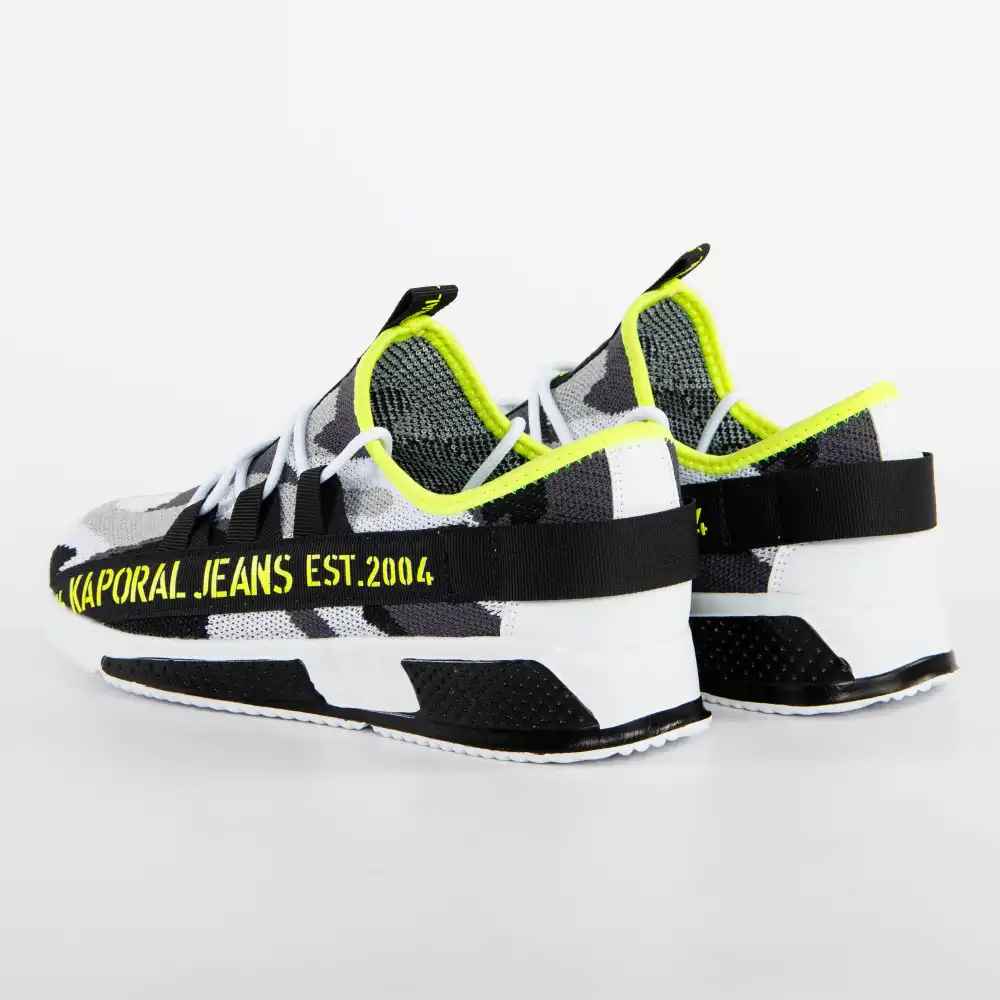 Basket basse homme Kaporal Dofino Blanc - ZESHOES Basket basse homme Kaporal Dofino Blanc - ZESHOES