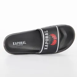 Claquette homme Kaporal Balmor Noir - ZESHOES Claquette homme Kaporal Balmor Noir - ZESHOES