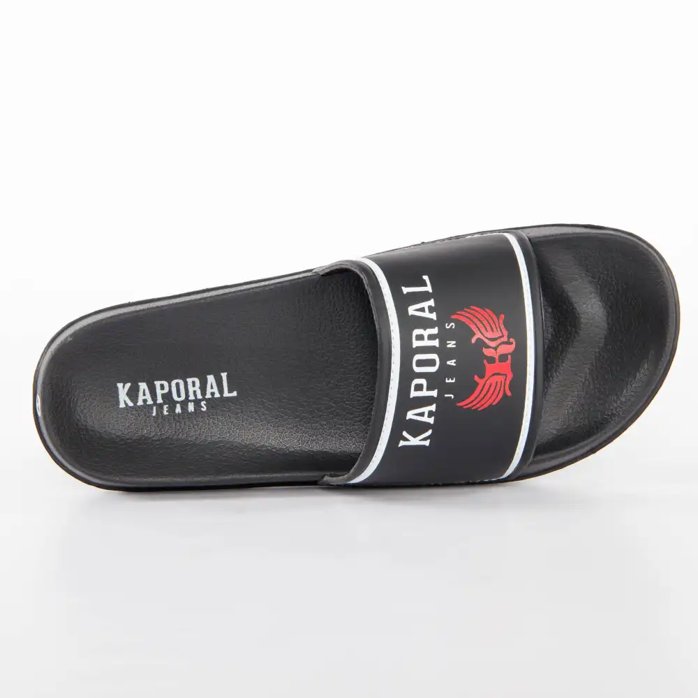 Claquette homme Kaporal Balmor Noir - ZESHOES Claquette homme Kaporal Balmor Noir - ZESHOES