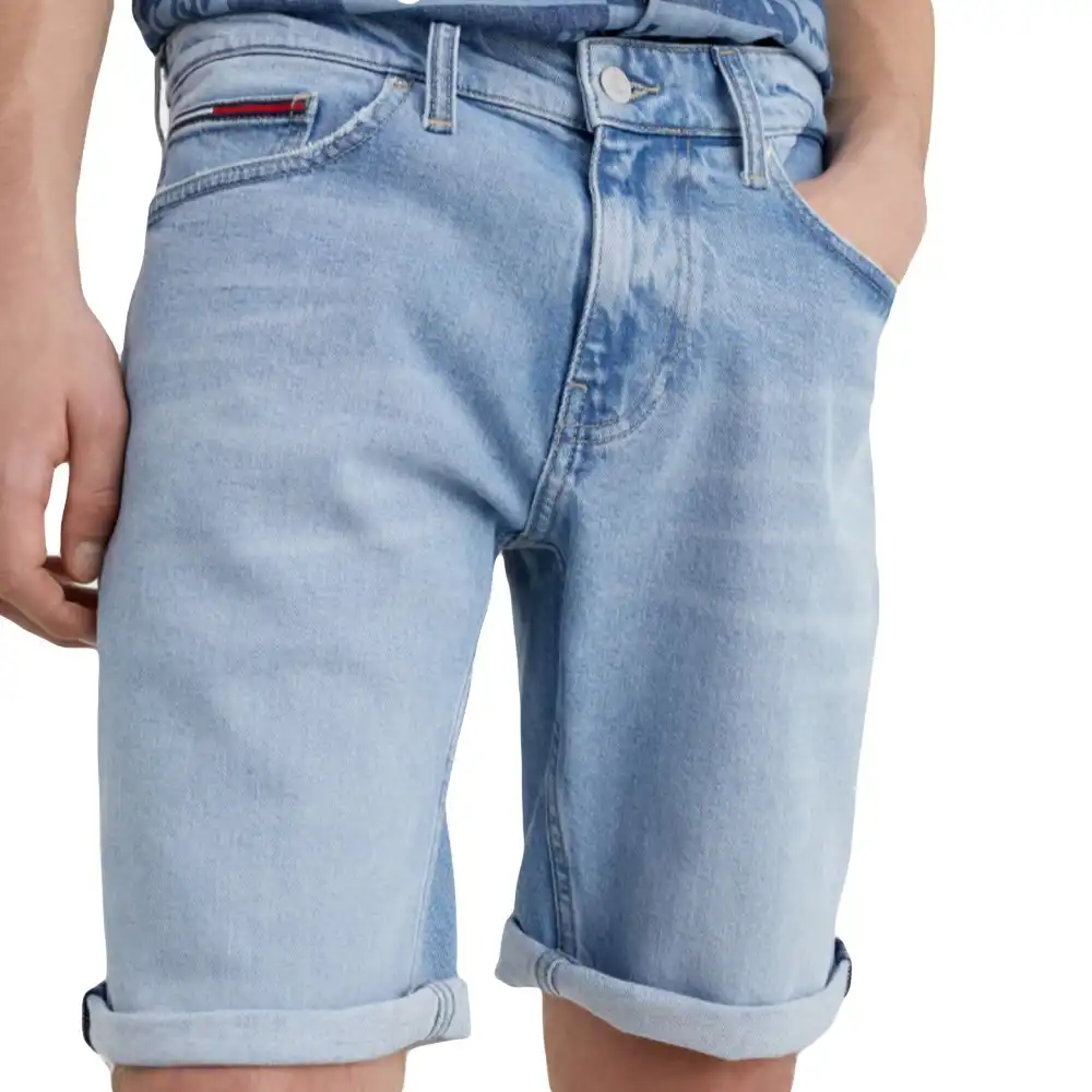 Short homme Tommy Jeans Scanton slim Jeans - ZESHOES