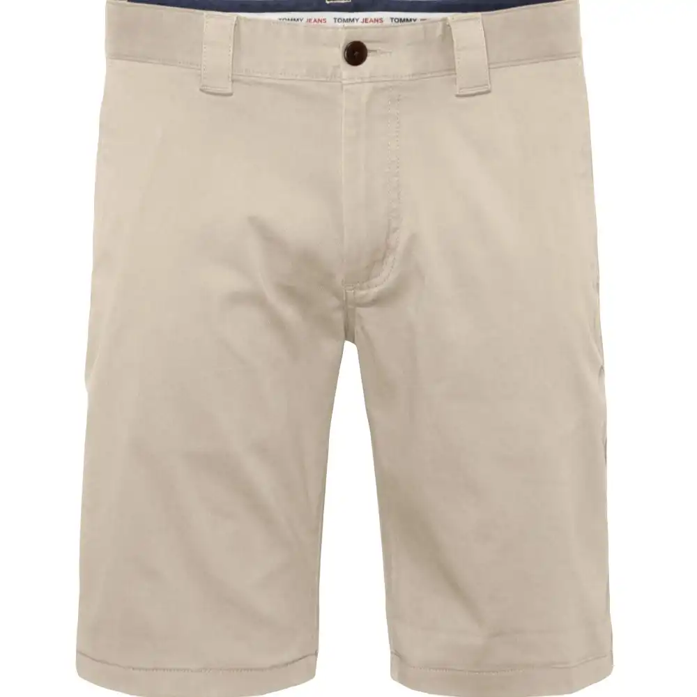 Short homme Tommy Jeans Scanton slim Beige - ZESHOES