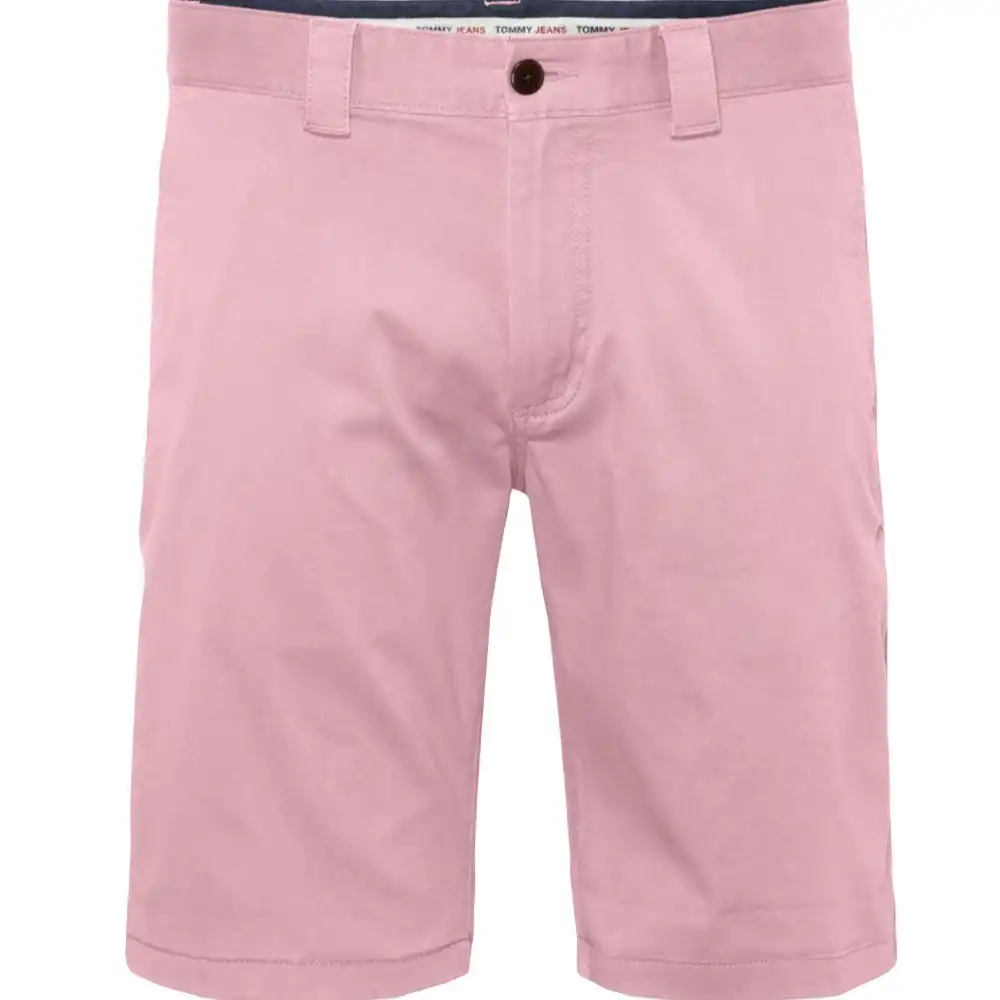 Short homme Tommy Jeans Scanton slim Rose - ZESHOES