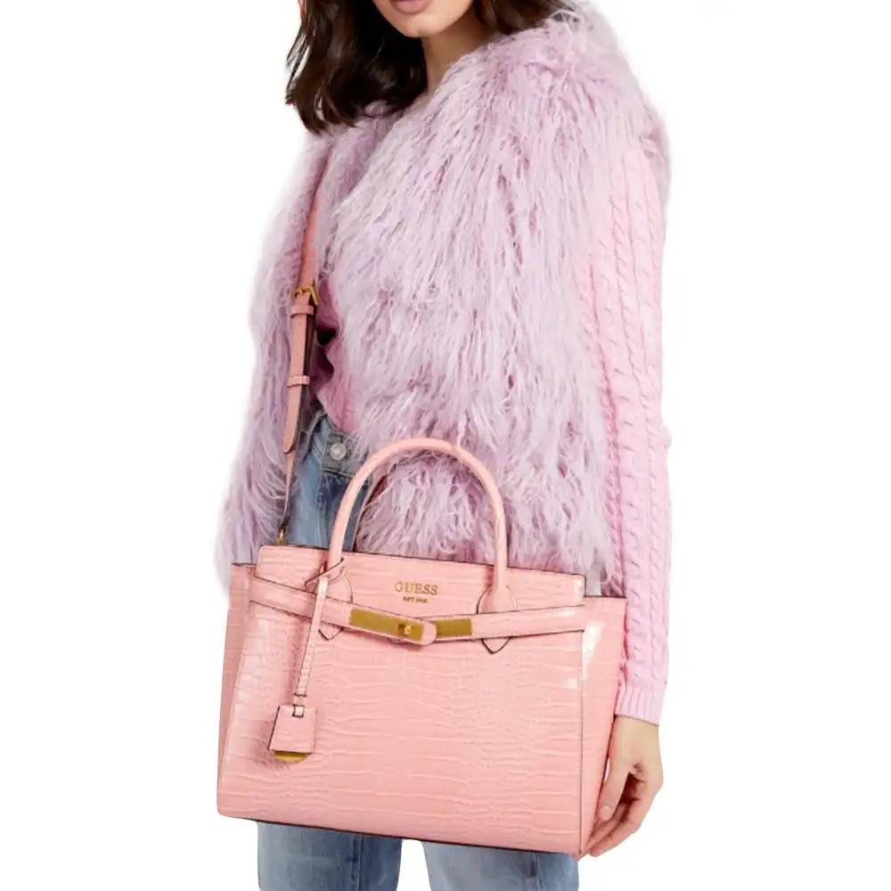 Sac a main femme Guess Enisa Rose - ZESHOES