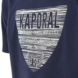 T shirt manche courte homme Kaporal Corty Bleu - ZESHOES T shirt manche courte homme Kaporal Corty Bleu - ZESHOES