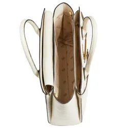 Sac a main femme Guess Original & vintage logo gold Beige - ZESHOES