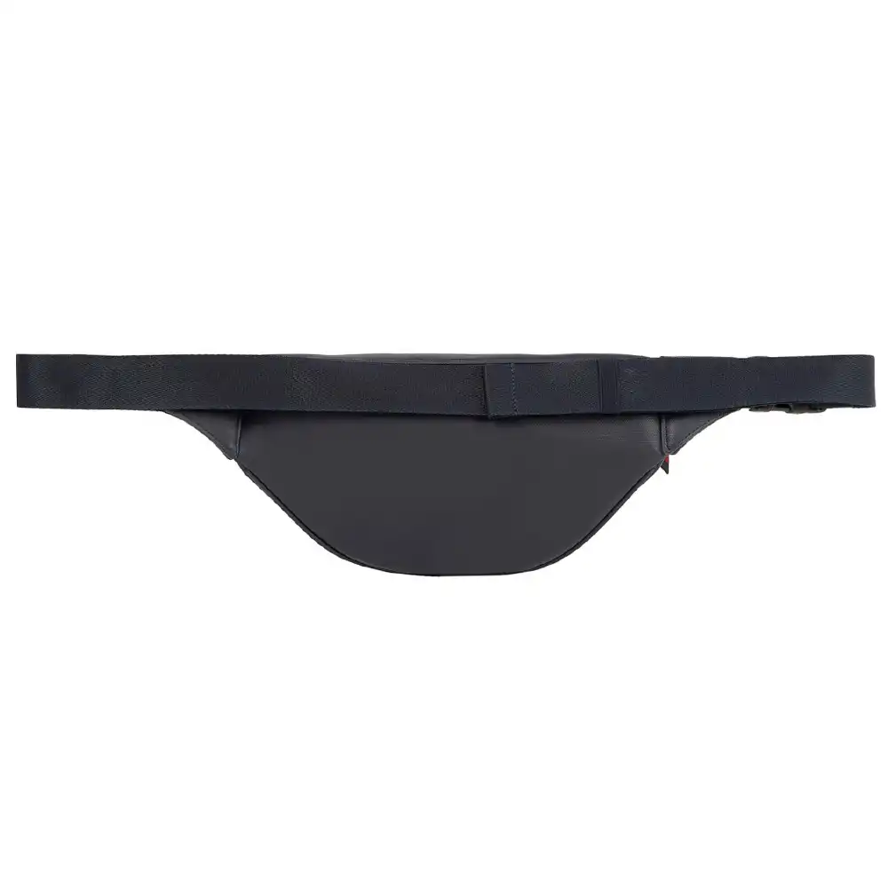 Sac banane homme Tommy Jeans Essential piquet Noir - ZESHOES Sac banane homme Tommy Jeans Essential piquet Noir - ZESHOES