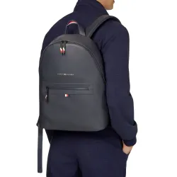 Sac à dos homme Tommy Jeans Original logo Noir - ZESHOES