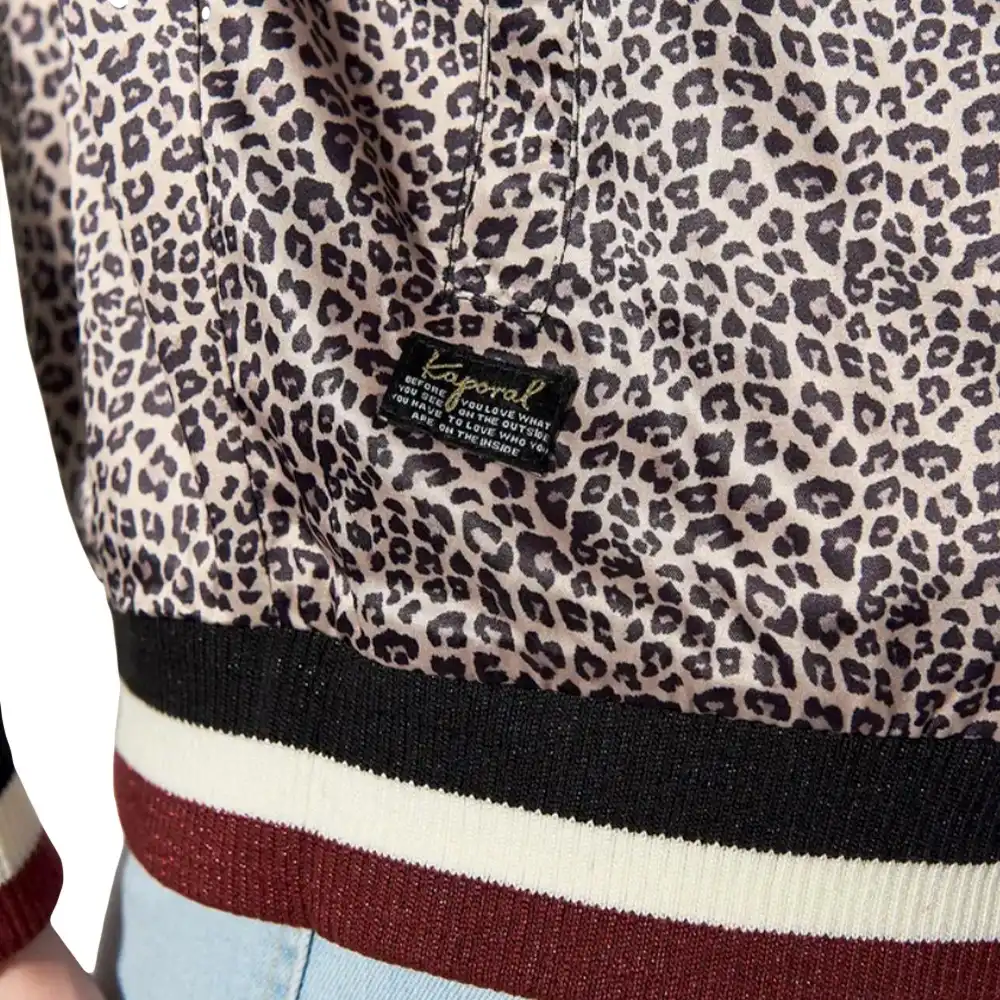 Reversible style flower & leopard Kaporal - 6