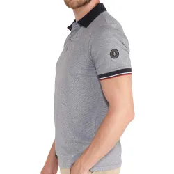 Polo manche courte Le Temps Des Cerises Style galaxy Jeans - ZESHOES