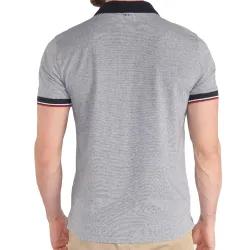 Polo manche courte Le Temps Des Cerises Style galaxy Jeans - ZESHOES