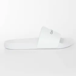 Claquette homme Calvin Klein Original white Blanc - ZESHOES Claquette homme Calvin Klein Original white Blanc - ZESHOES