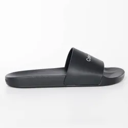 Claquette homme Calvin Klein Original logo Noir - ZESHOES Claquette homme Calvin Klein Original logo Noir - ZESHOES