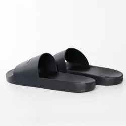 Claquette homme Calvin Klein Original logo Noir - ZESHOES Claquette homme Calvin Klein Original logo Noir - ZESHOES