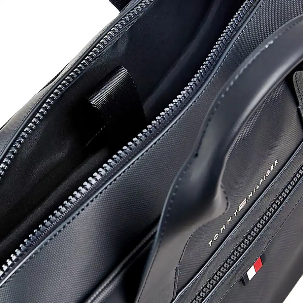 Sacoche ordinateur homme Tommy Jeans Essential computer Noir - ZESHOES