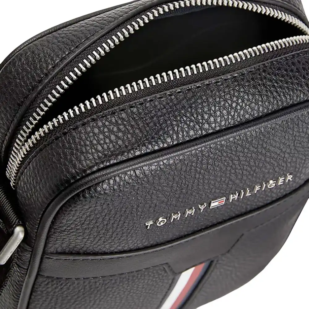 Pochette homme Tommy Jeans Reporter downtown Noir - ZESHOES