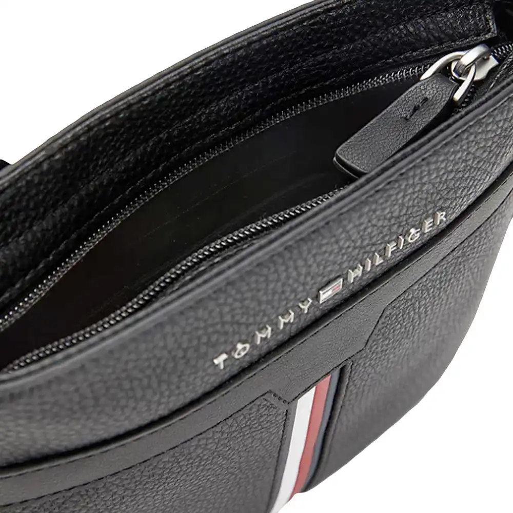 Pochette homme Tommy Jeans Downtown classic Noir - ZESHOES