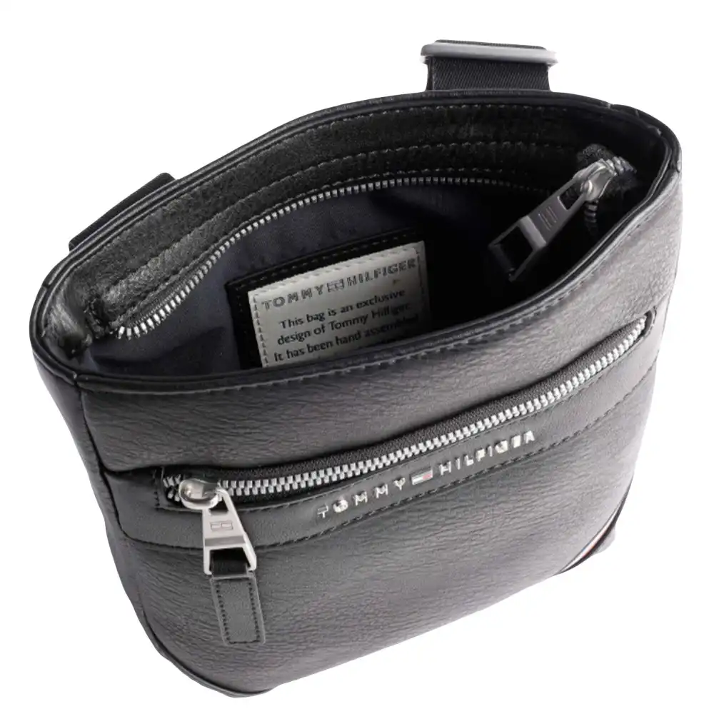 Pochette homme Tommy Jeans Classic reporter Noir - ZESHOES