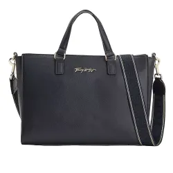 Sac a main femme Tommy Jeans Joy emblématique Noir - ZESHOES