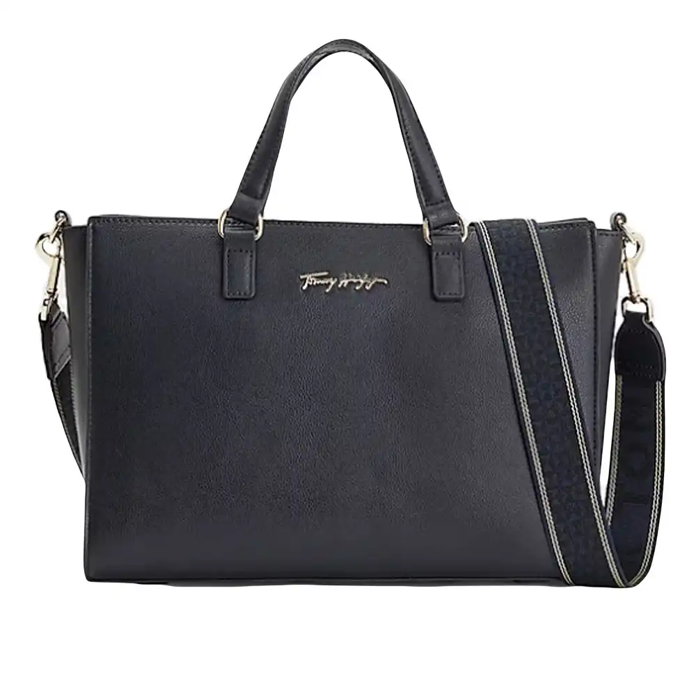 Sac a main femme Tommy Jeans Joy emblématique Noir - ZESHOES