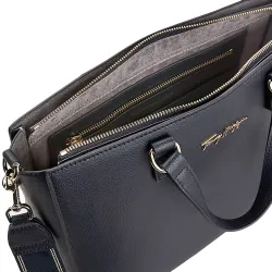 Sac a main femme Tommy Jeans Joy emblématique Noir - ZESHOES