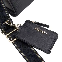 Sac a main femme Tommy Jeans Joy emblématique Noir - ZESHOES