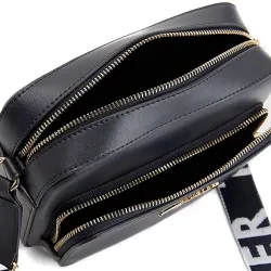 Pochette femme Tommy Jeans Iconic signature Noir - ZESHOES